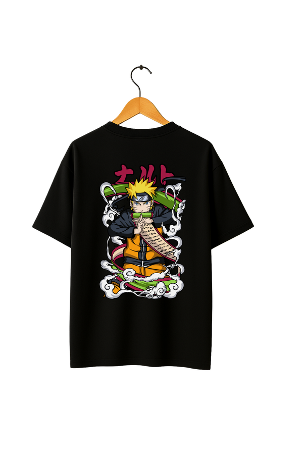 Naruto Uzumaki Anime Graphic Oversize T-shirt
