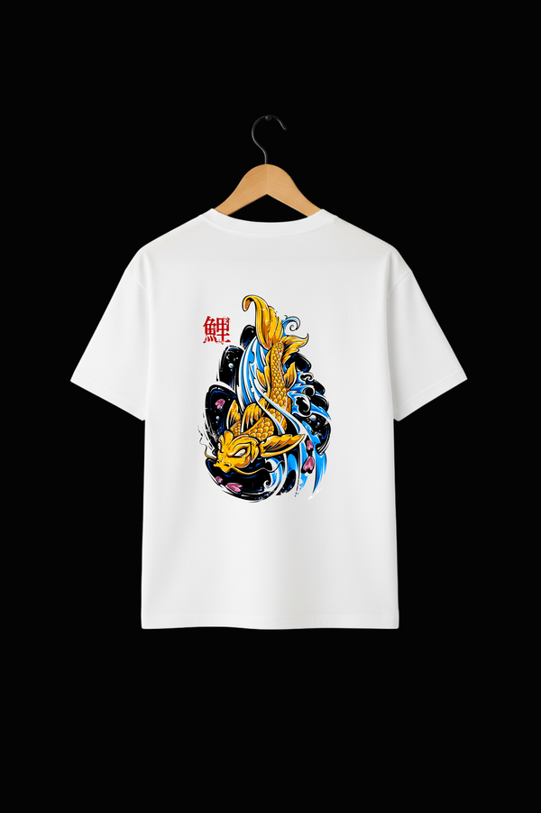 Koi Fish Men's Oversize T-Shirt