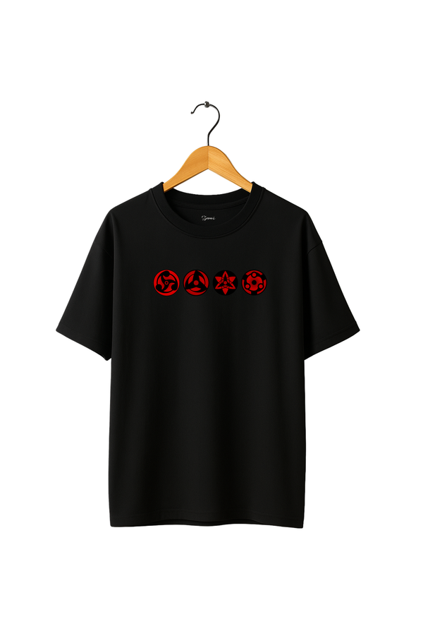 Itachi Uchiha Anime Graphic Oversize T-Shirt