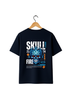 Skull Maximalist Graphic Oversize T-shirt
