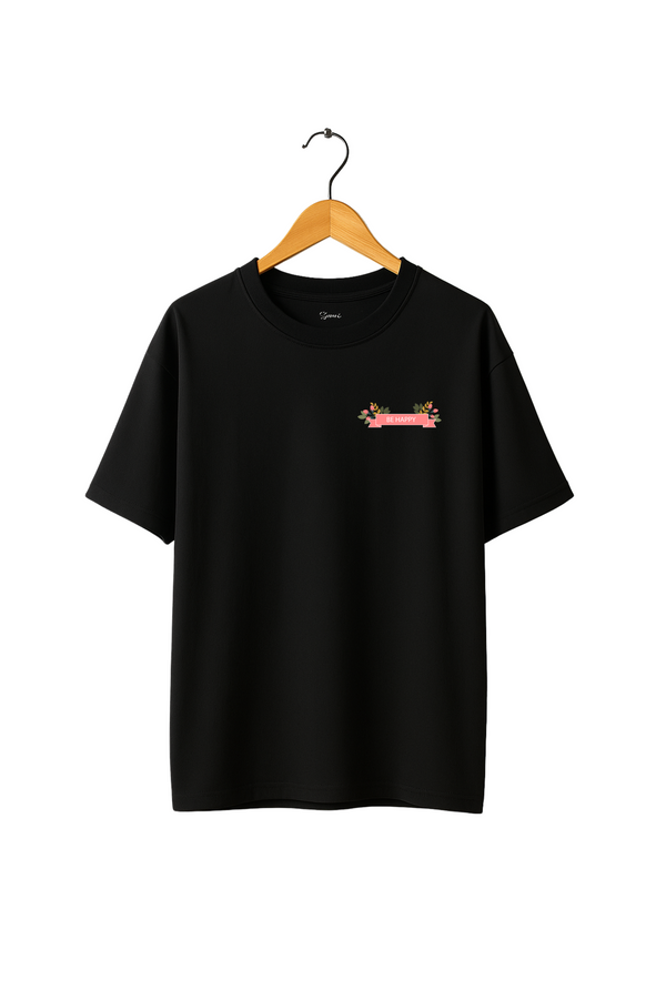Beautiful Rose Graphic Design Oversize T-shirt