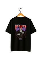 Beautiful Rose Graphic Design Oversize T-shirt