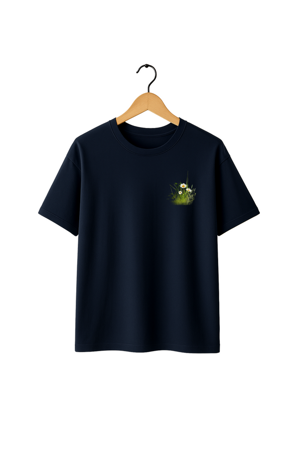 Nature Graphic Design Oversize T-shirt