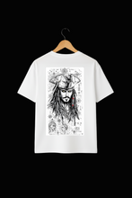 Men's Captain Jack Sparrow Clip Art Design Oversize T-shirt
