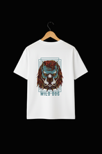 Wild Dog Graphic Design Oversize T-Shirt