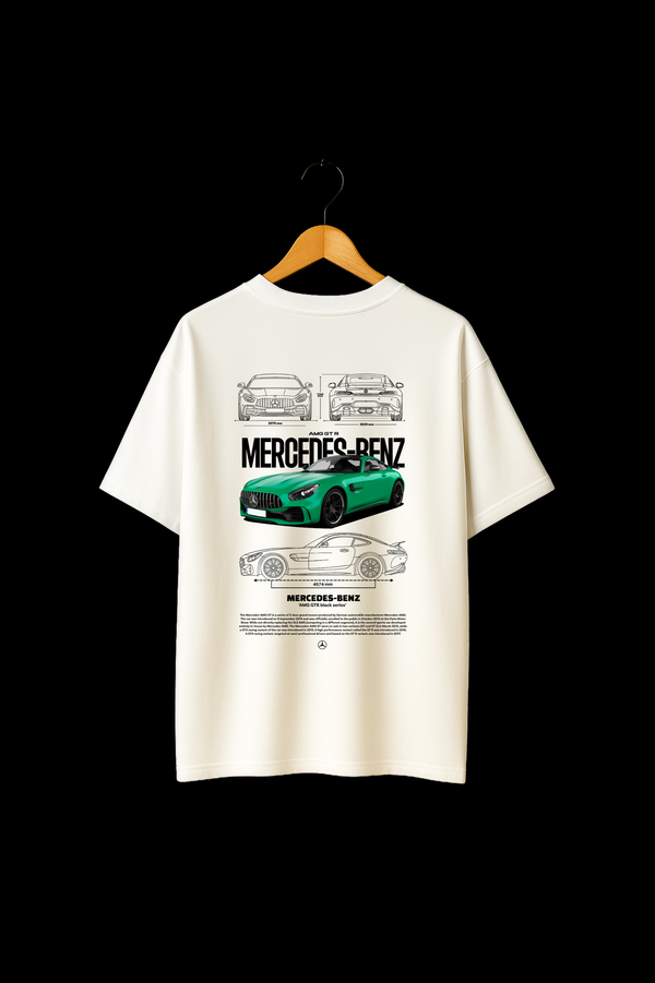 Mercedes Benz AMG GT R Graphic Oversize T-Shirt