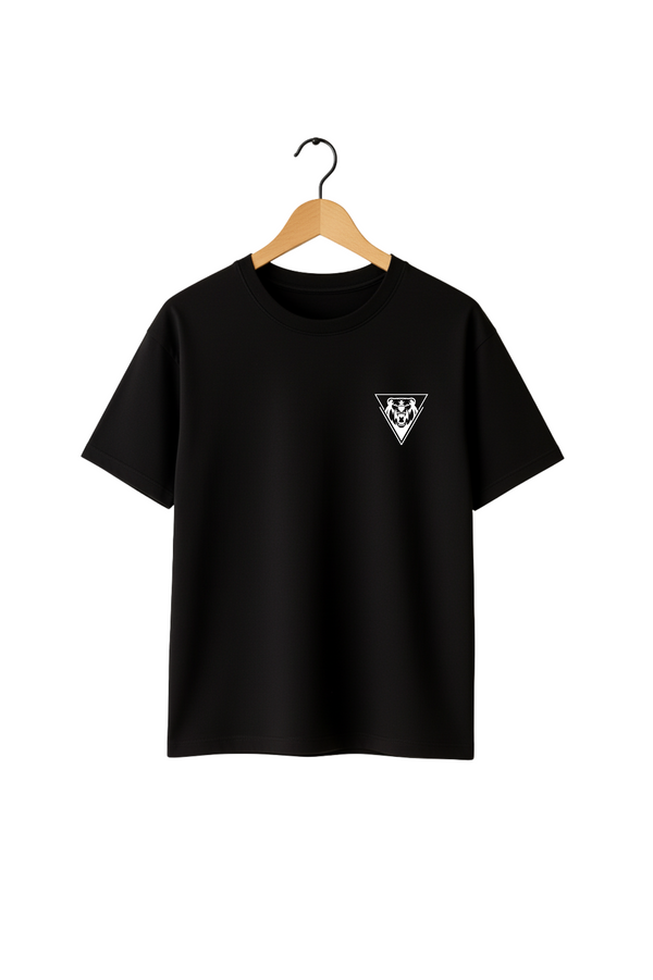 Angry Bear Beautiful Graphic Oversize T-shirt