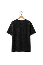 Naruto Black Acid Washed Oversize T-shirt